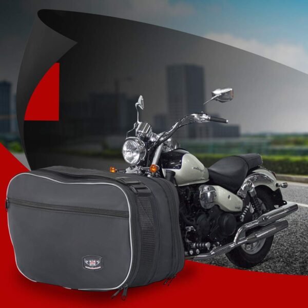 Top Box Bag for Triumph Sprint STTiger 1050 Motorbike - Black