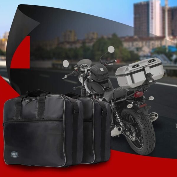 Pannier Liner Bags for Givi Trekker Dolomiti 36LTR Boxes - Black