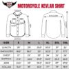 Throttle Kevlar Motorcycle Shirt Black