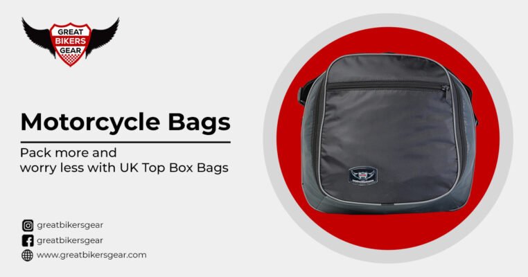 Motorcycle top box bags